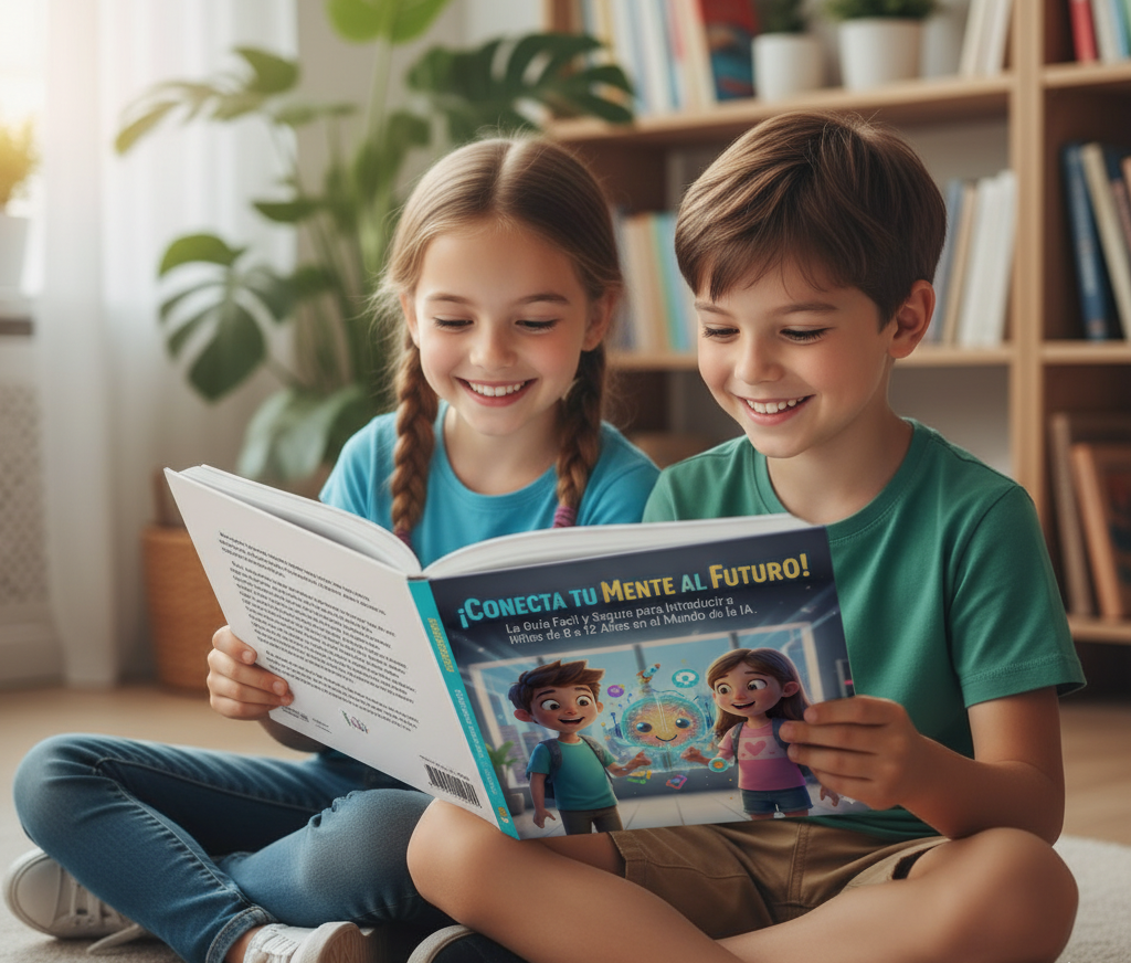 Guía Digital Fácil y Segura para Introducir a tu Hijo en la Inteligencia Artificial (8 a 12 años)